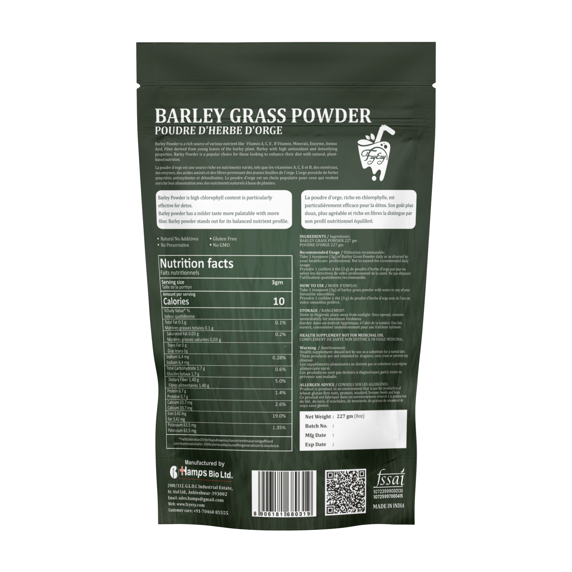 Barley Grass Powder