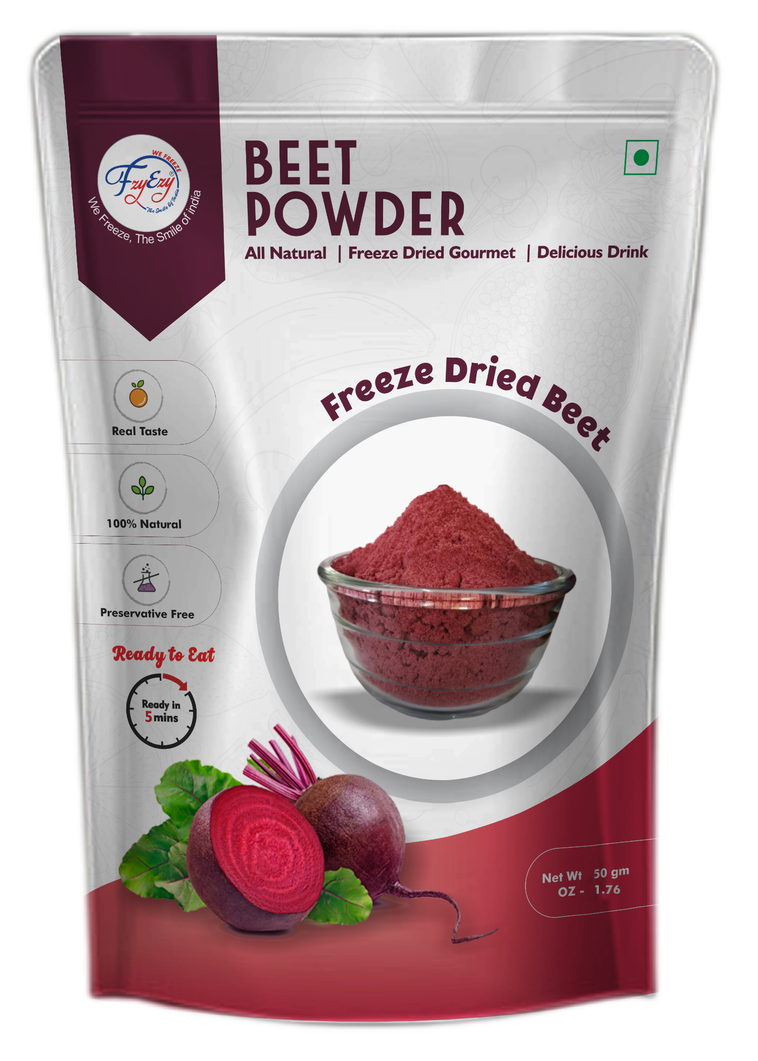 Freeze Dried Beet Powder