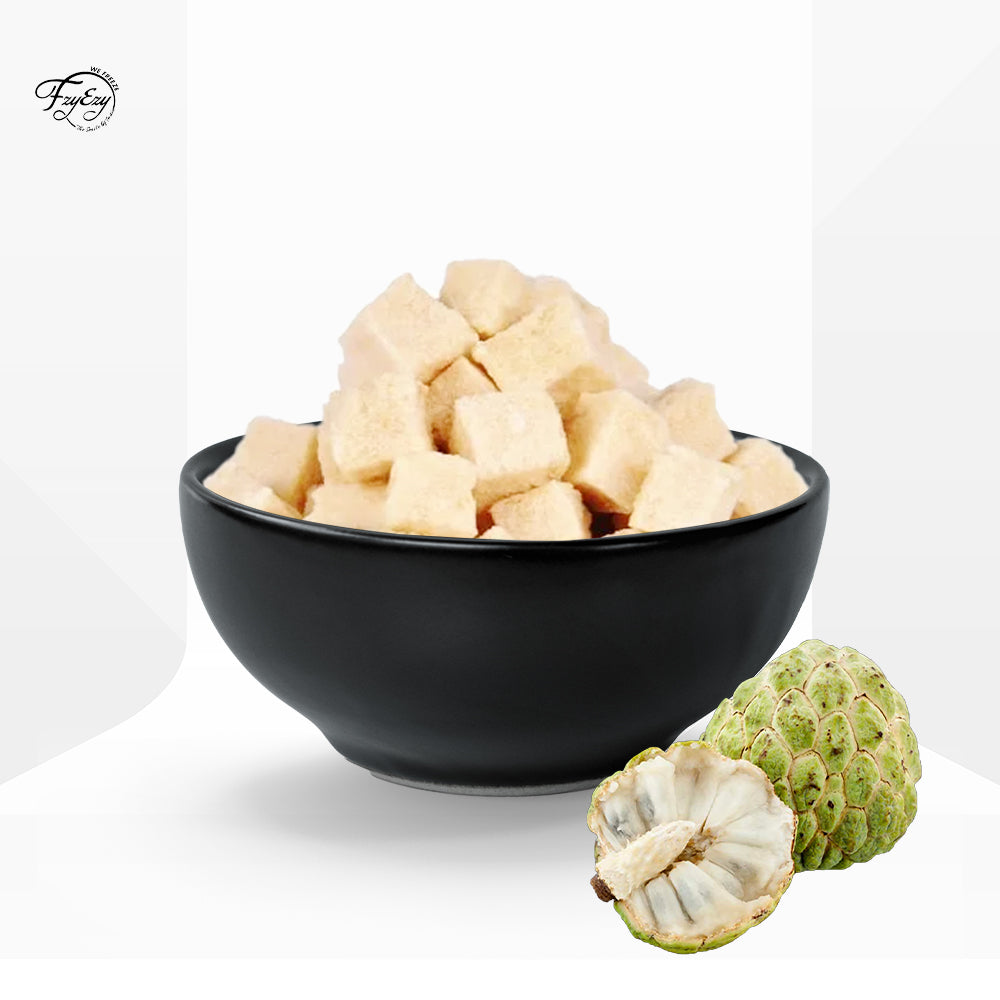 Freeze Dried Custard Apple Chunks