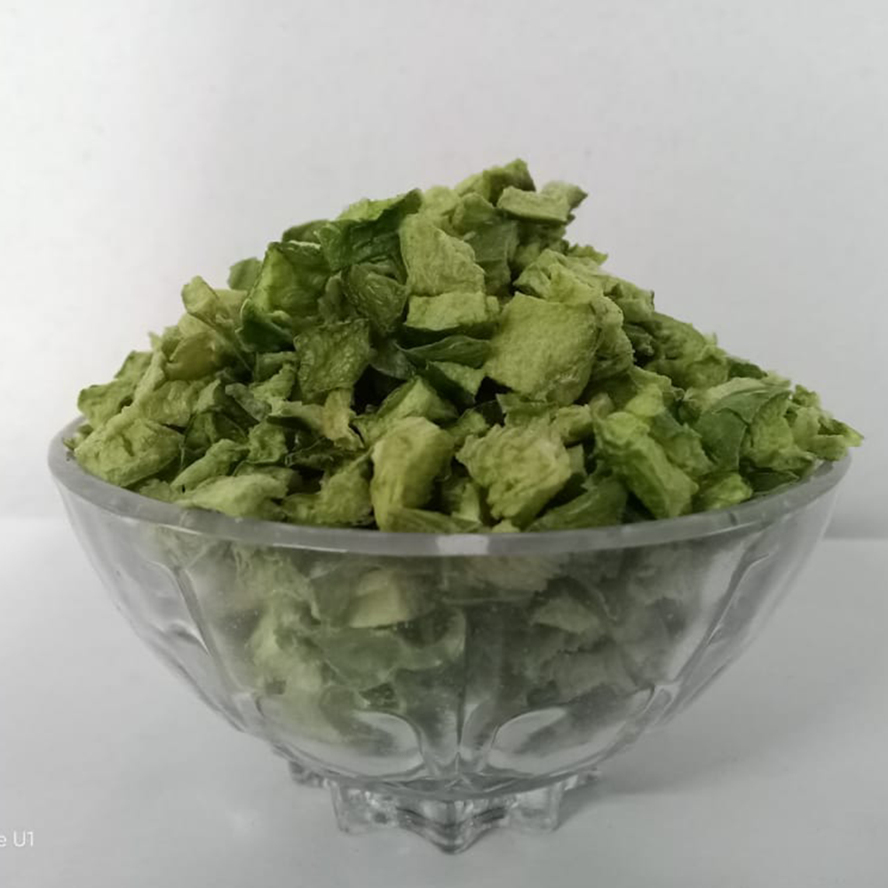 Freeze-Dried Green Bell Pepper Slice