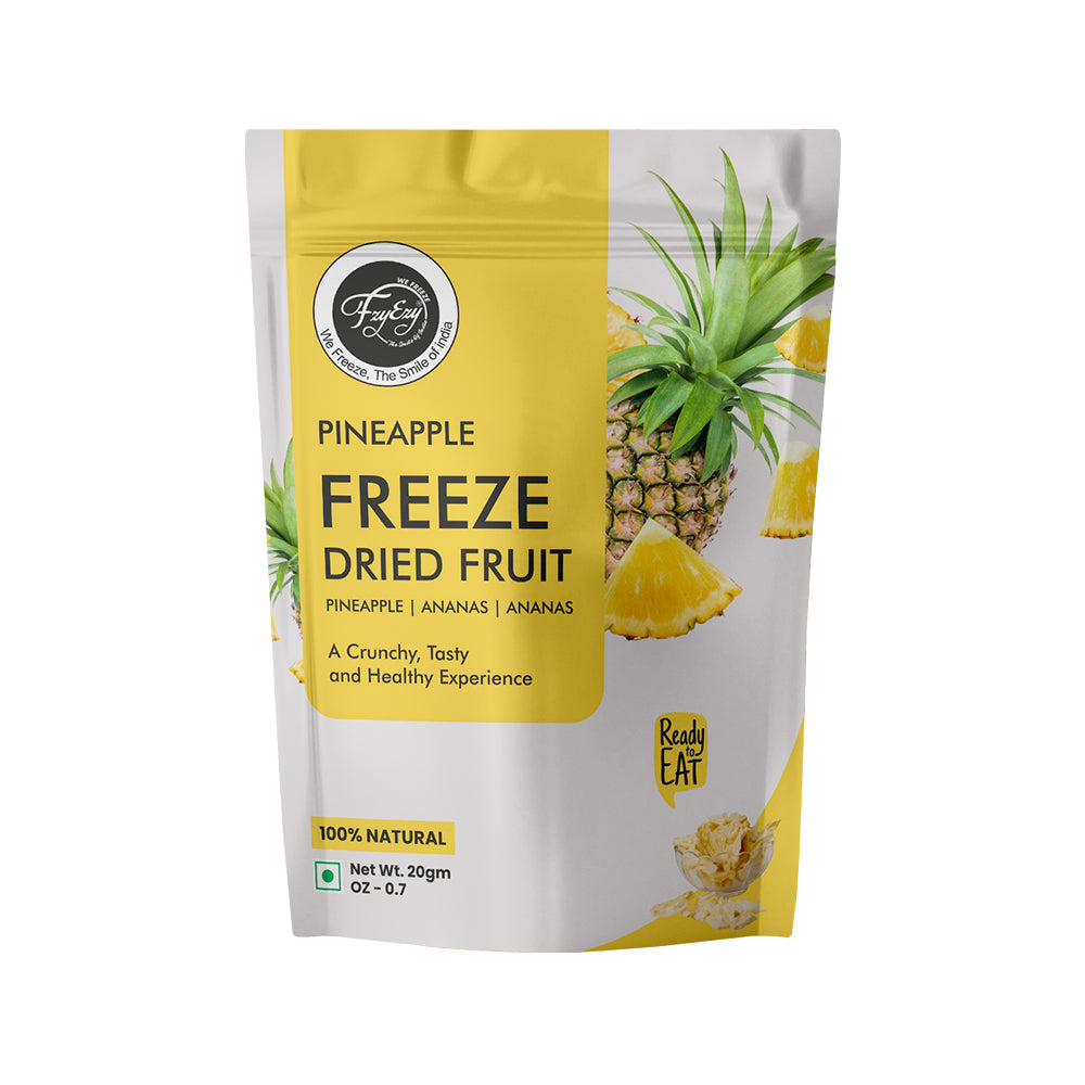 pineapple plant freeze Freeze Dried Pineapple Slices – FzyEzy
