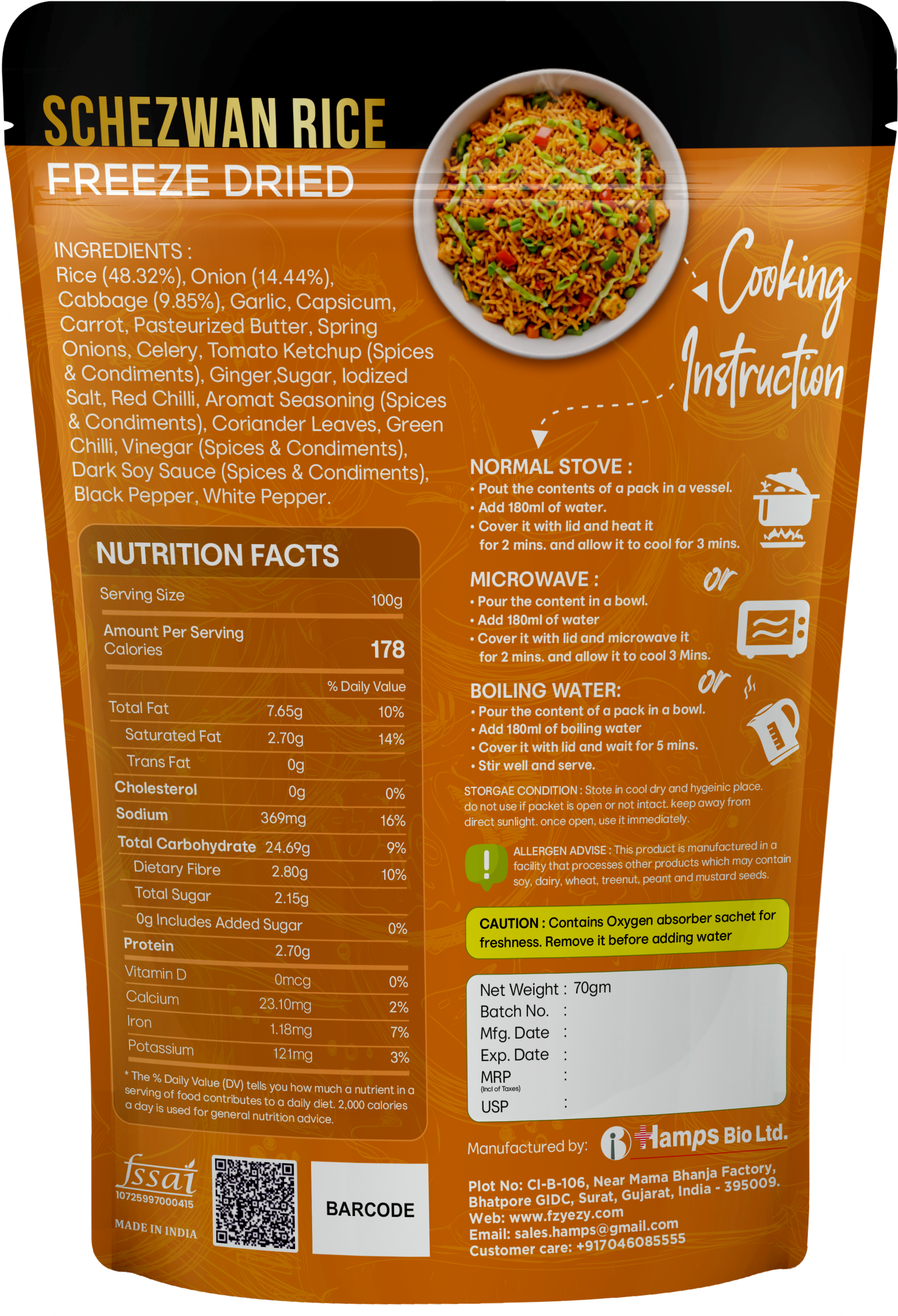 Schezwan Rice