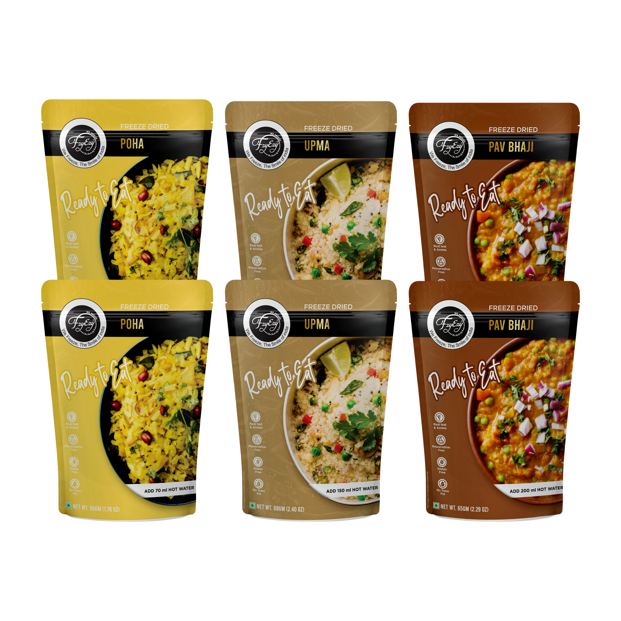 FzyEzy Healthy Snacks Combo – Delicious, Nutritious & Ready-to-Eat