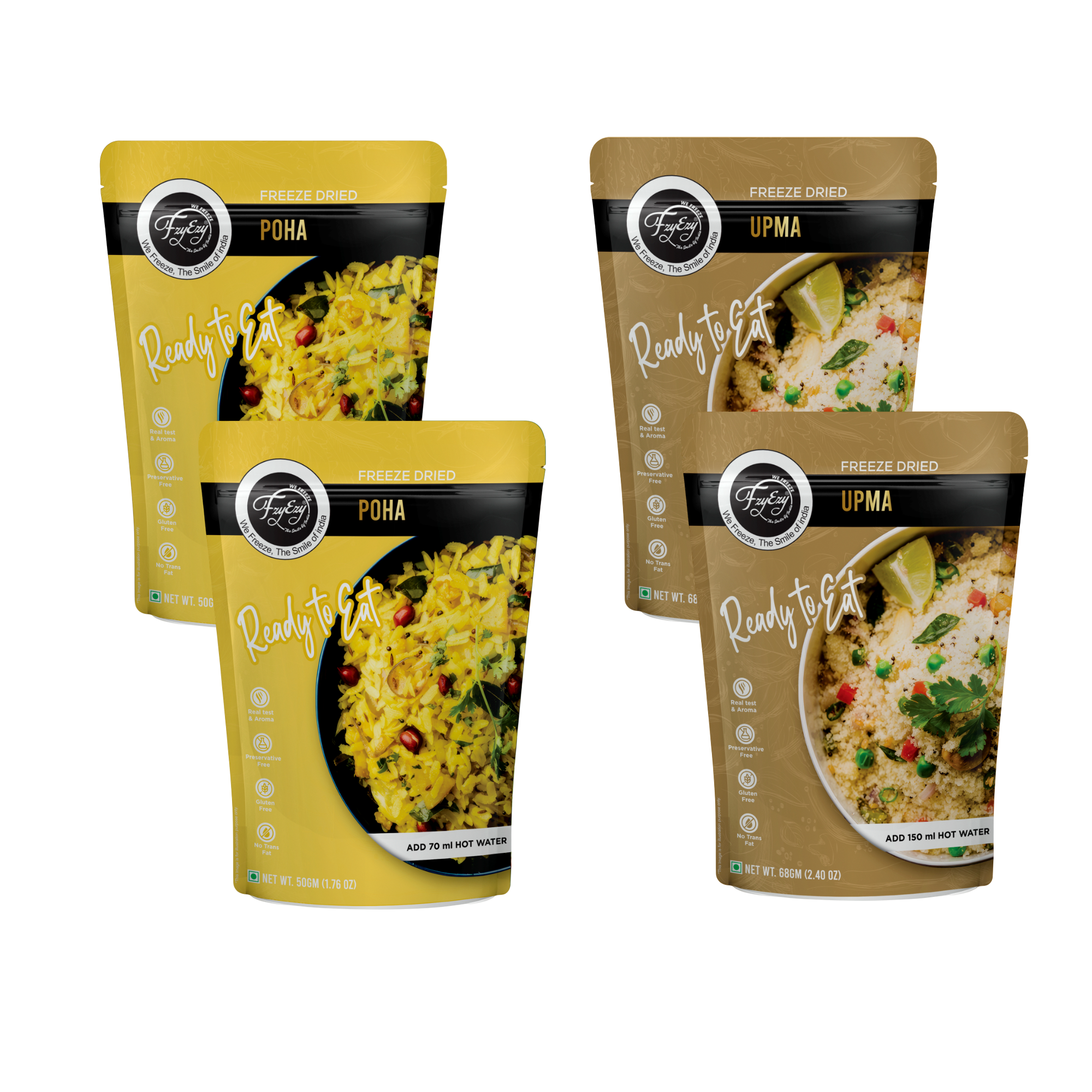FzyEzy Healthy Snacks Combo – Delicious, Nutritious & Ready-to-Eat