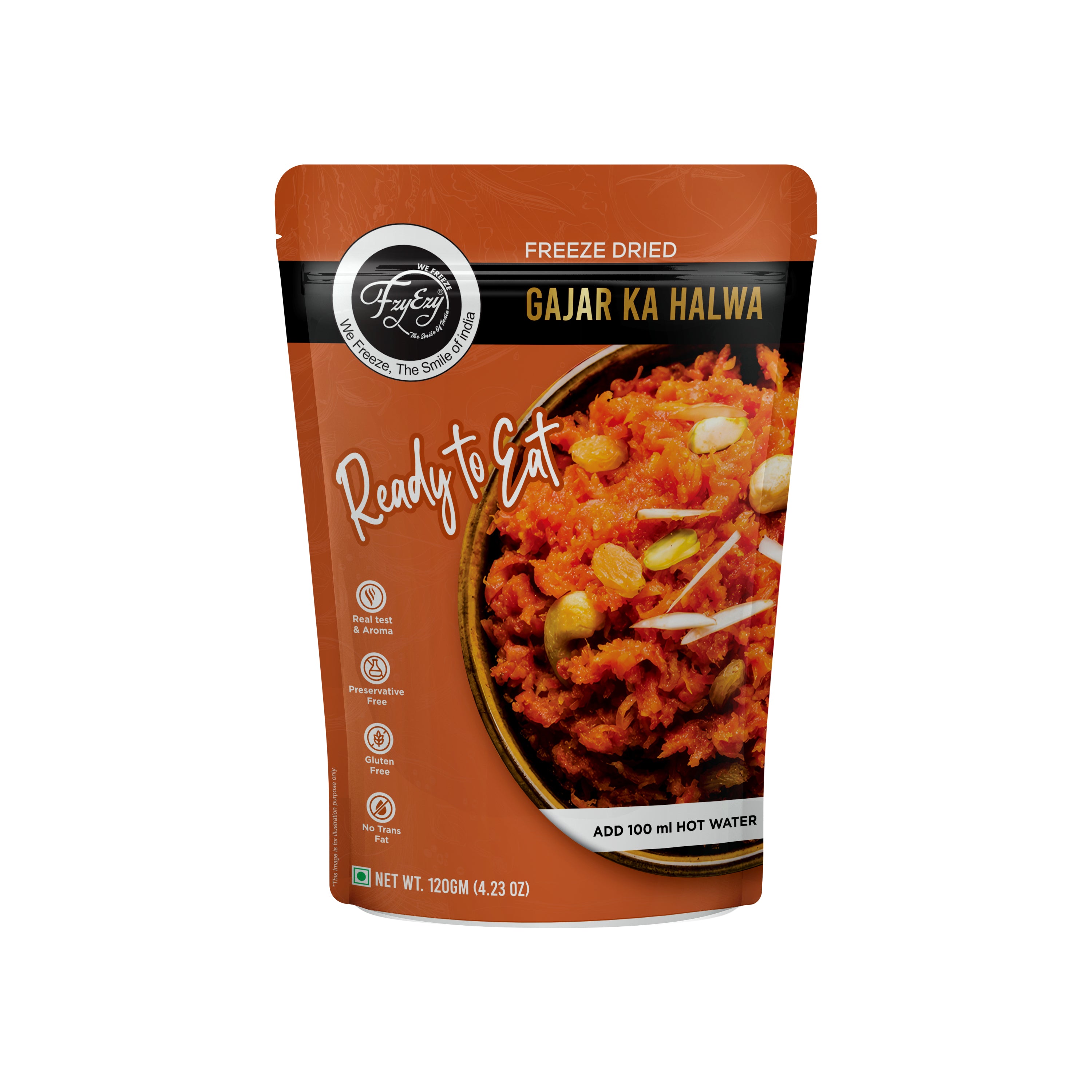 Freeze Dried Gajar Ka Halwa