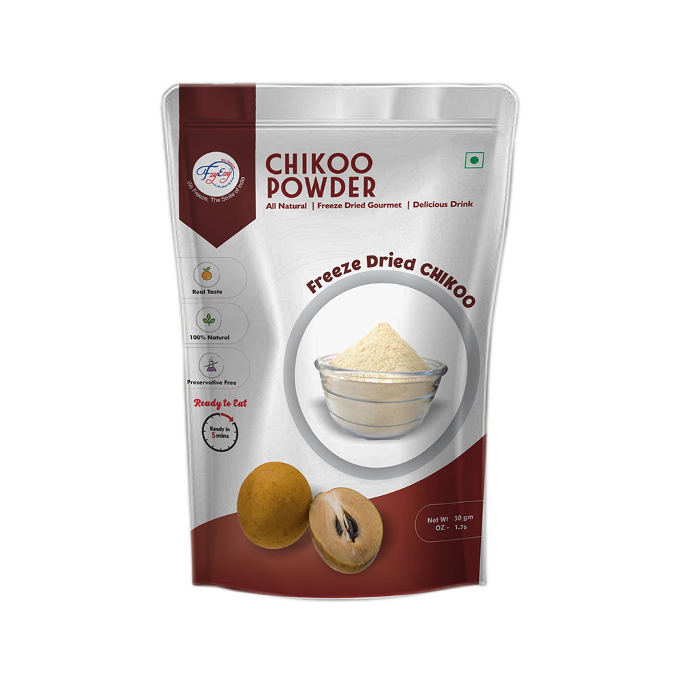 Freeze Dried Chikoo Powder