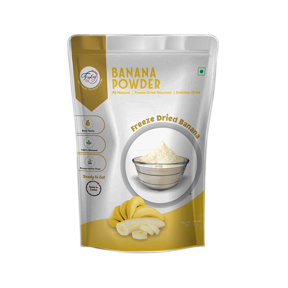 Freeze Dried Banana Powder