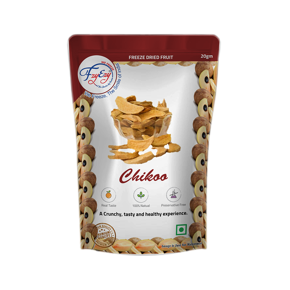 Freeze Dried Chikoo Slice