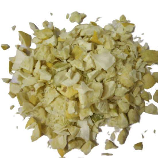 Freeze Dried Lemon Peel Flakes Cut