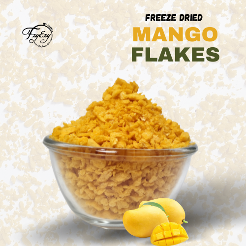 Freeze Dried Mango Flakes Cut