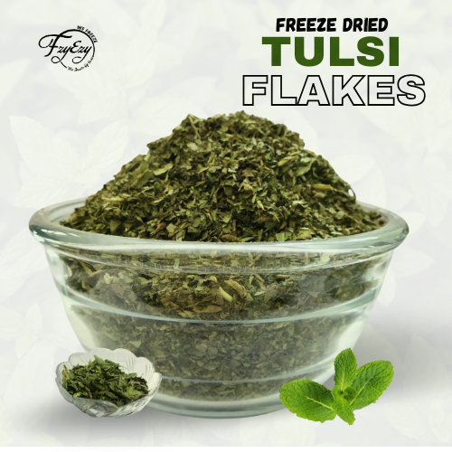 Freeze Dried Tulsi Flakes Cut