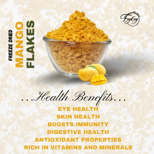 Freeze Dried Mango Flakes Cut