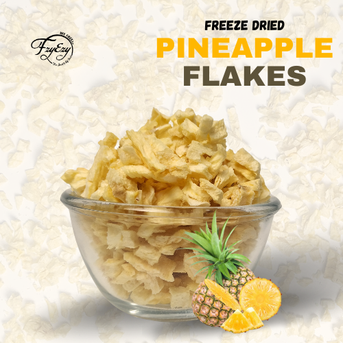 Freeze Dried Pineapple Flakes Cut