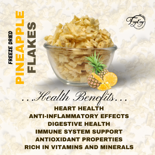 Freeze Dried Pineapple Flakes Cut