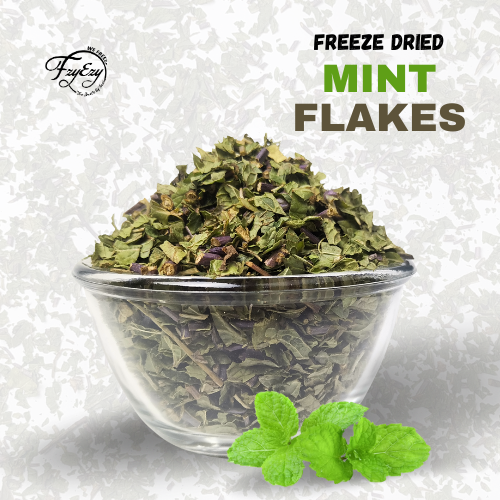 Freeze Dried Mint Flakes Cut