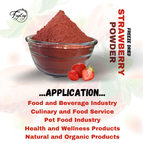 Freeze Dried Strawberry Powder