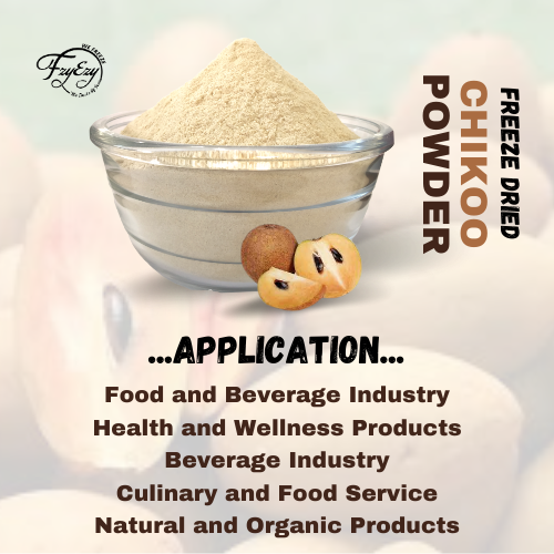 Freeze Dried Chikoo Powder