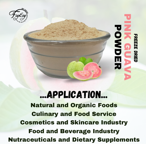 Freeze Dried Pink Guava Powder