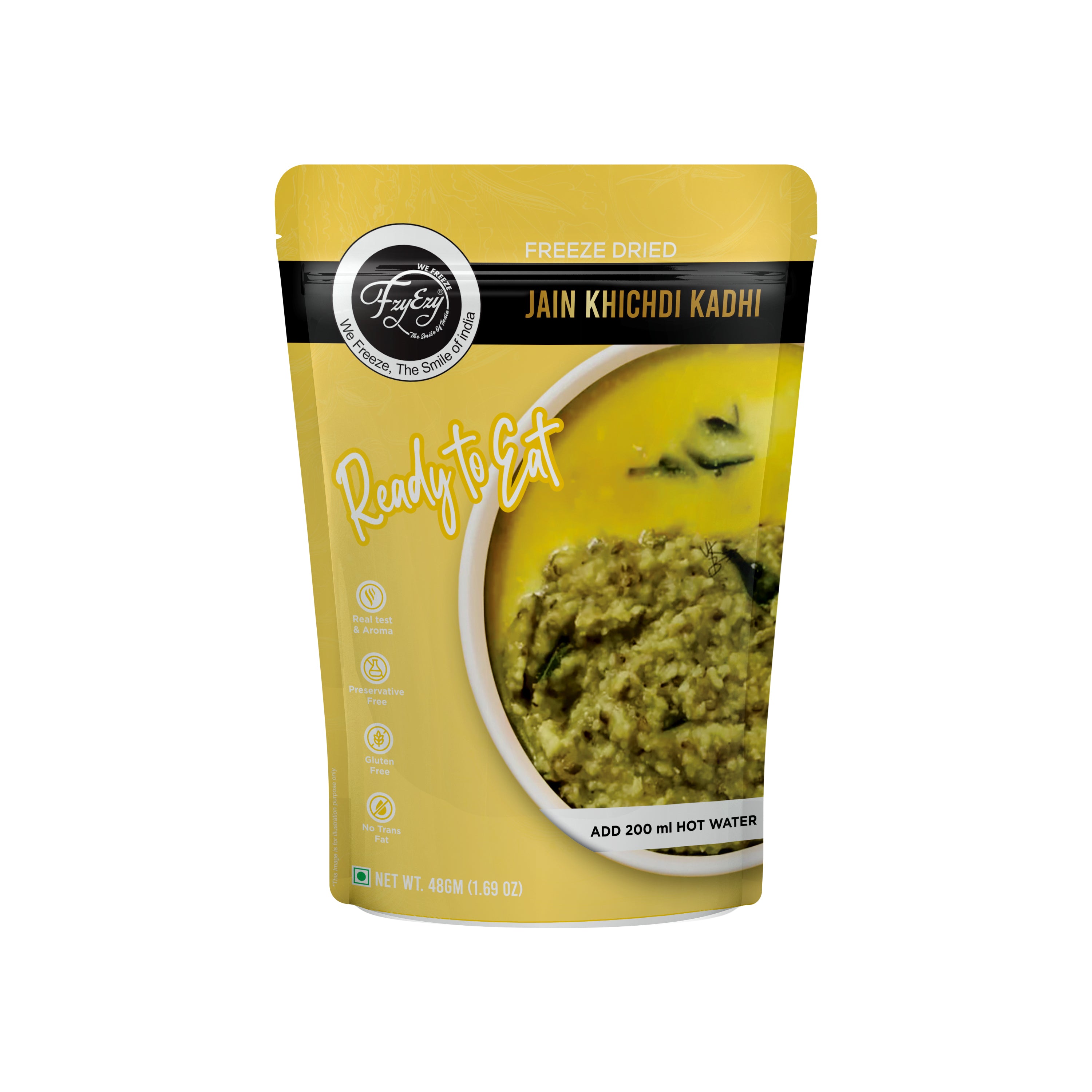 Freeze Dried Jain Khichdi Kadhi
