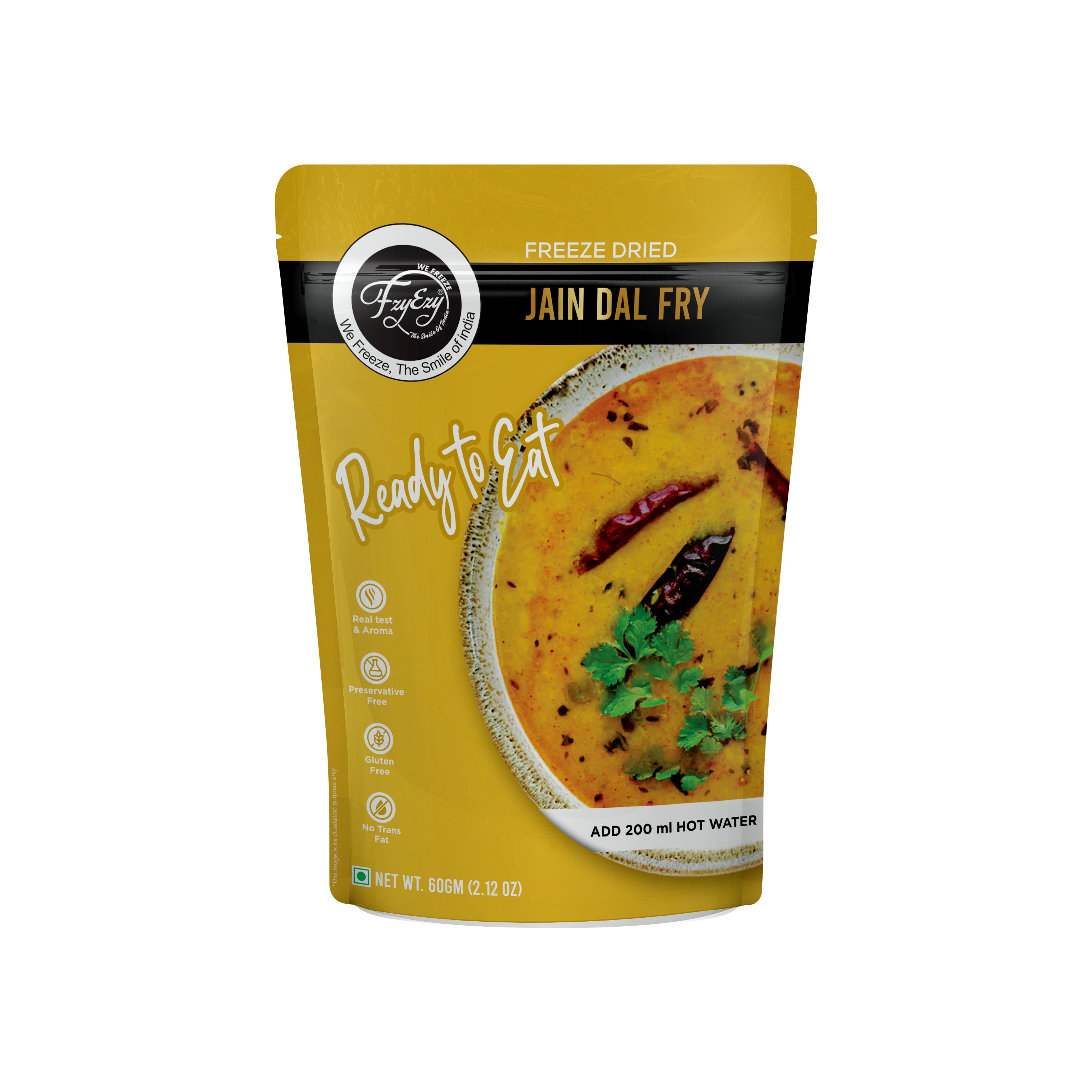 Freeze Dried Jain Dal Fry