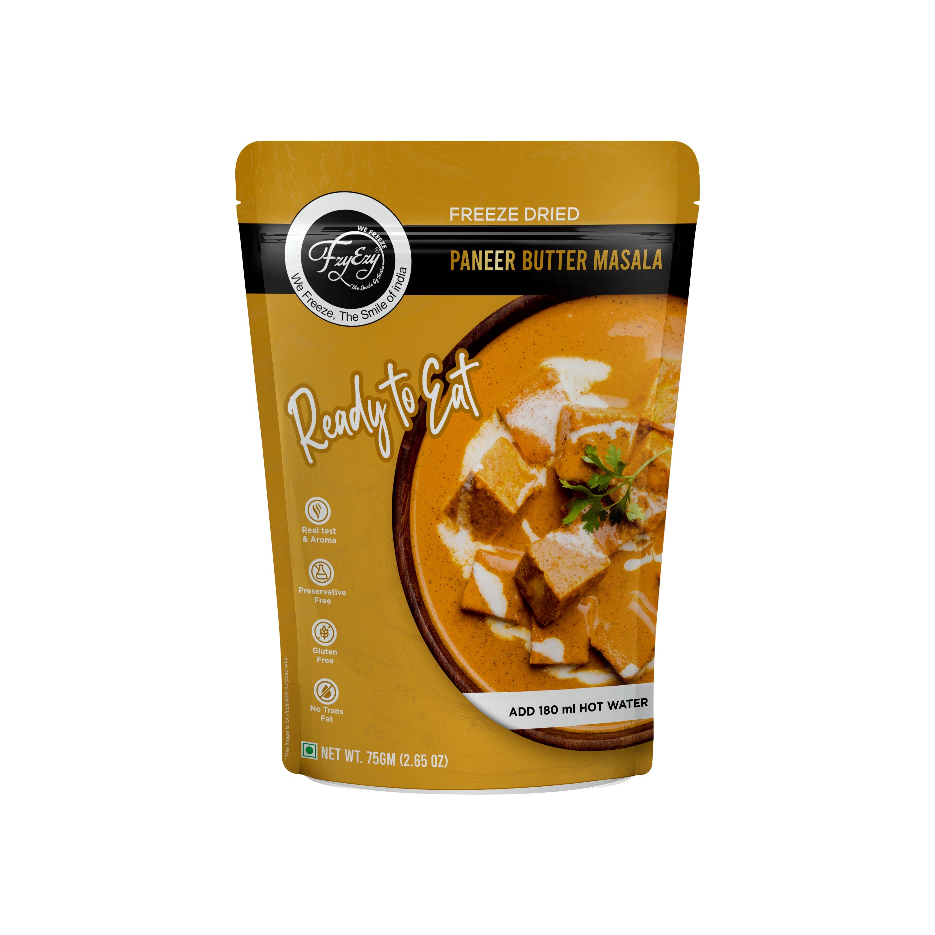 Freeze Dried Paneer Butter Masala
