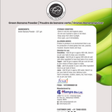 Freeze Dried Green Banana Powder