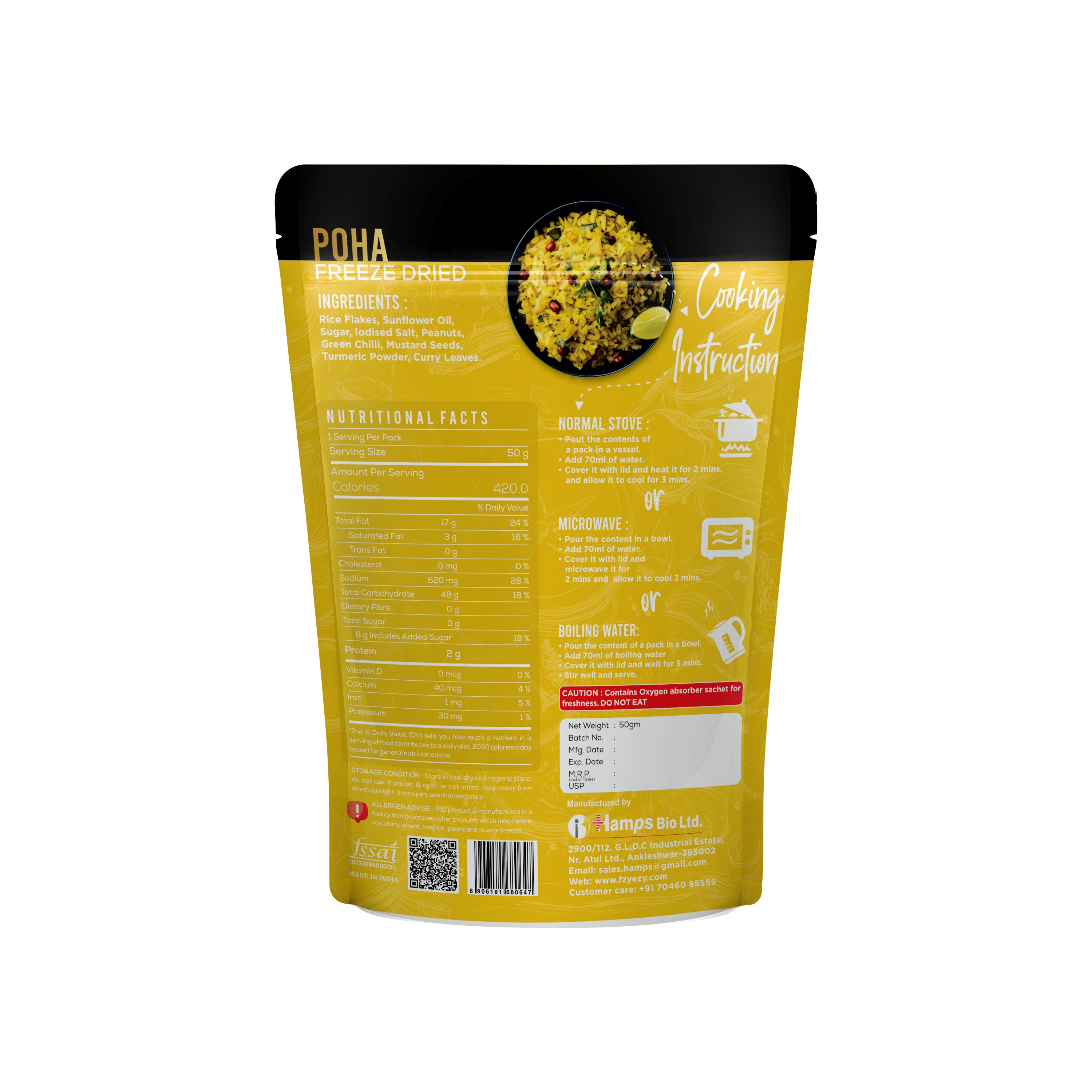 Freeze Dried Poha