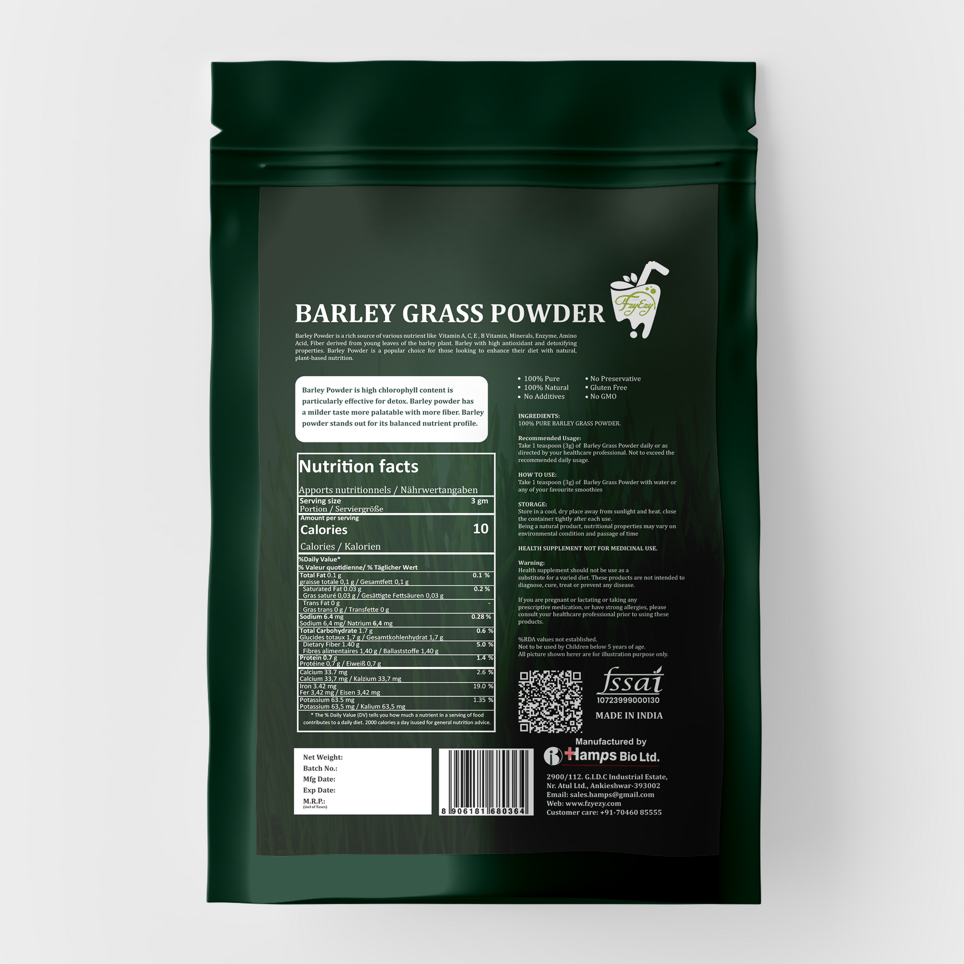 Barley Grass Powder