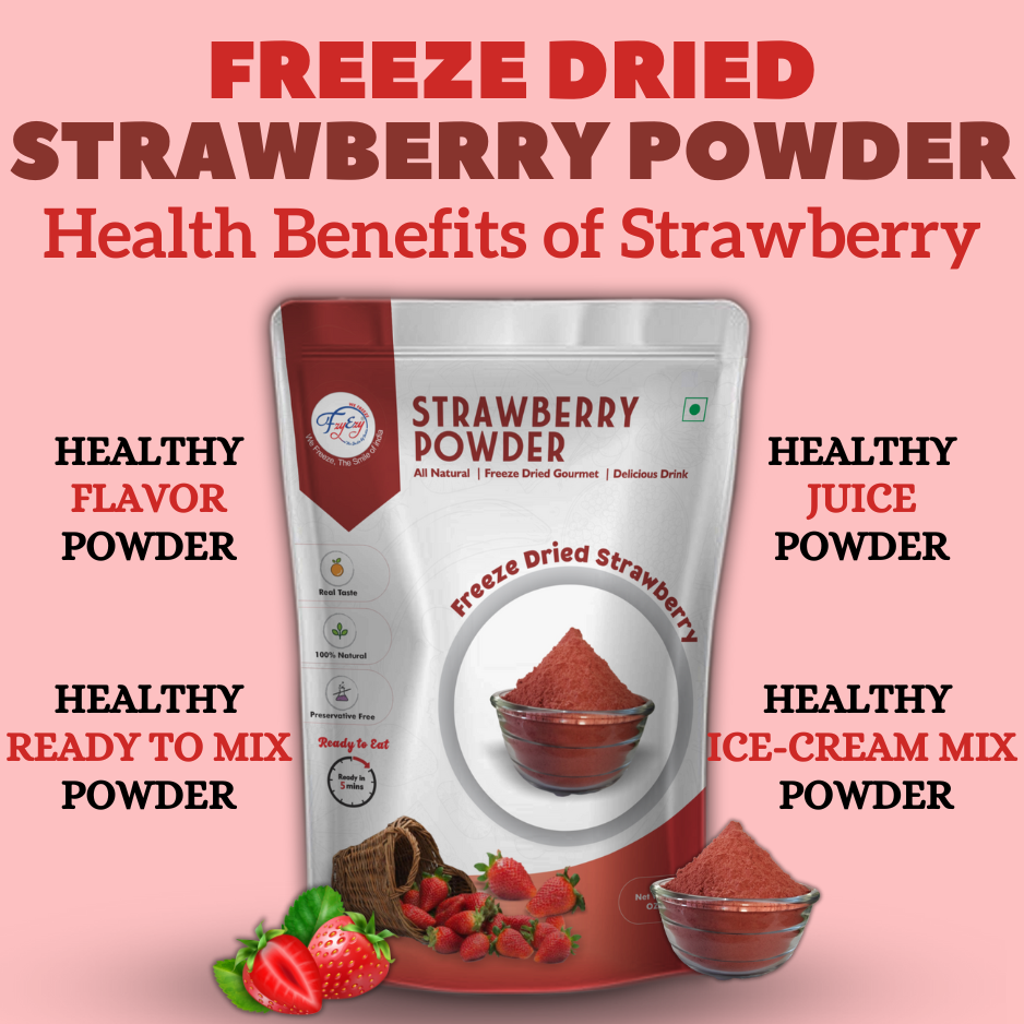 Freeze Dried Strawberry Powder