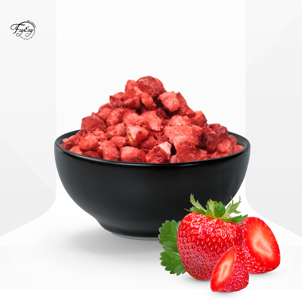 Freeze Dried Strawberry Flakes Cut