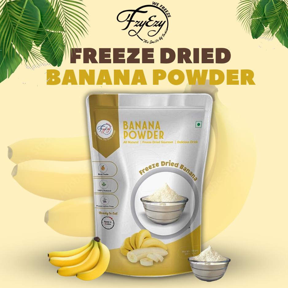 Freeze Dried Banana Powder