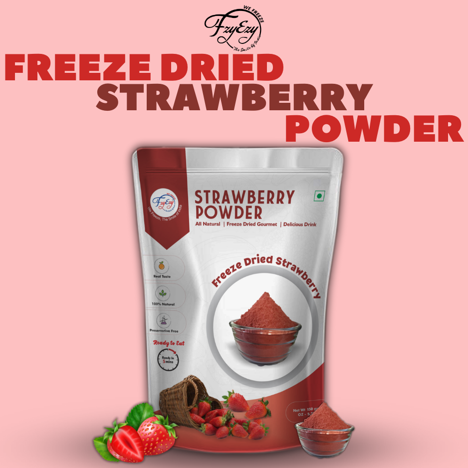 Freeze Dried Strawberry Powder