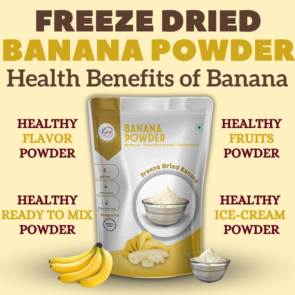 Freeze Dried Banana Powder