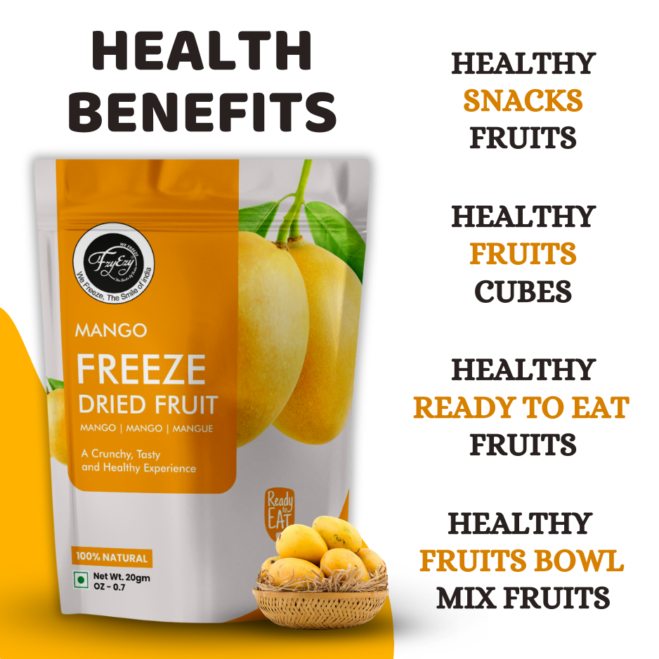 Freeze Dried Mango Cube