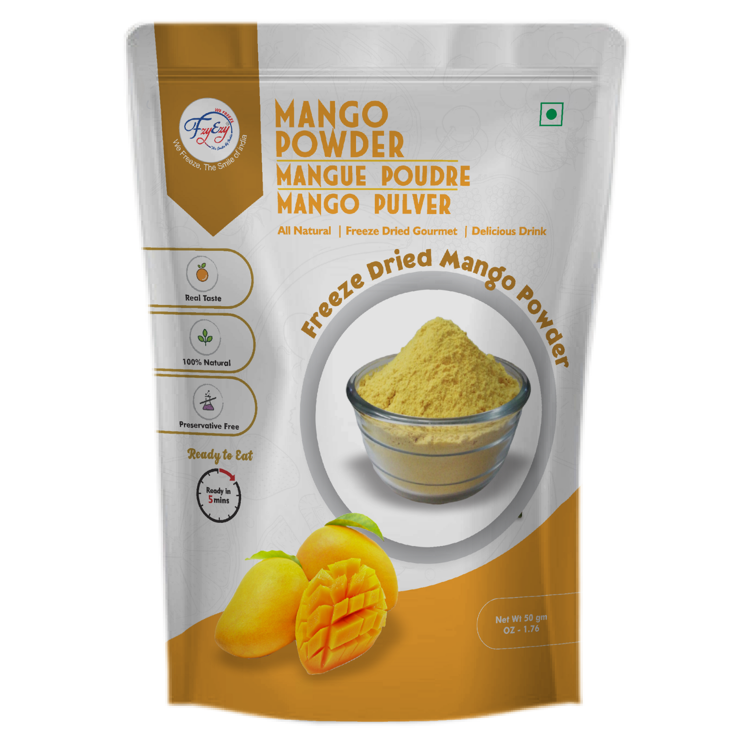 Freeze Dried Mango Powder