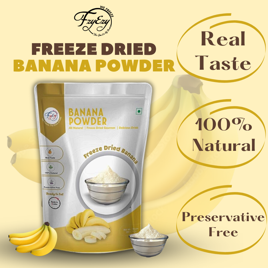 Freeze Dried Banana Powder