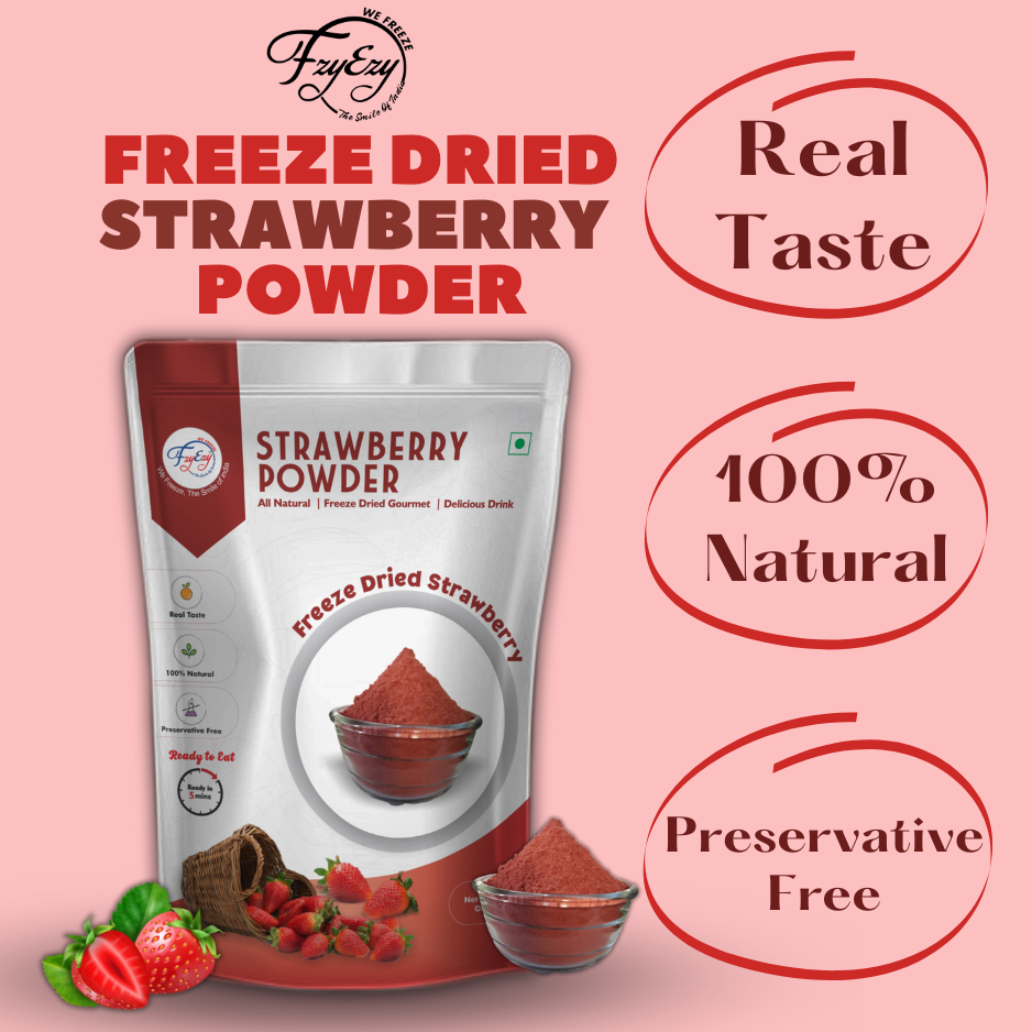 Freeze Dried Strawberry Powder