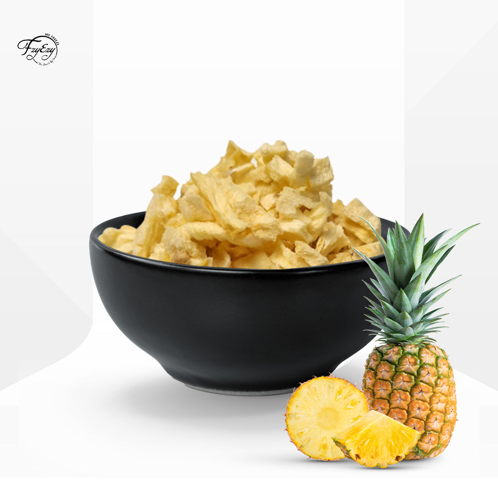 Freeze Dried Pineapple Flakes Cut