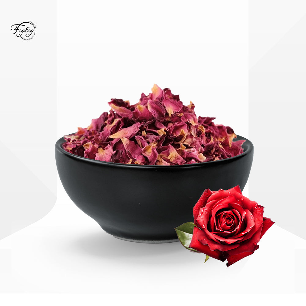 Freeze Dried Rose Petal Flakes Cut