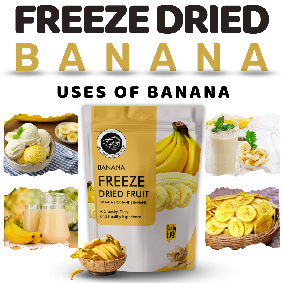 Freeze Dried Banana Slices