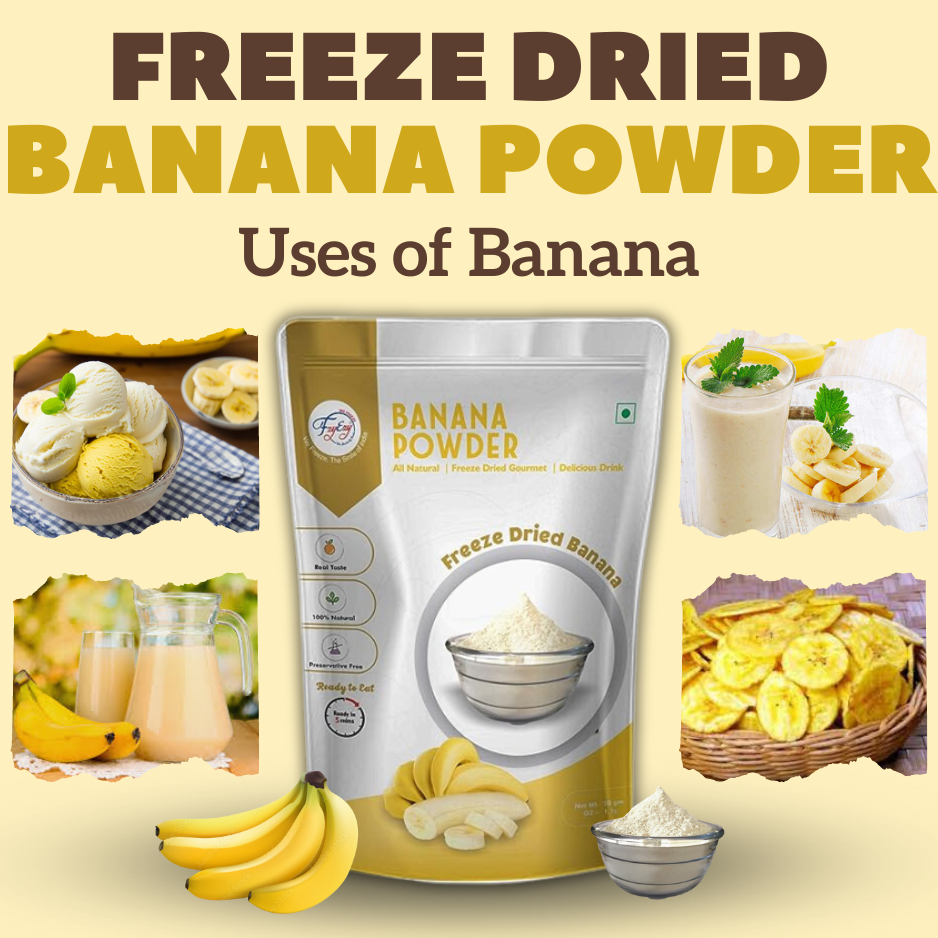 Freeze Dried Banana Powder