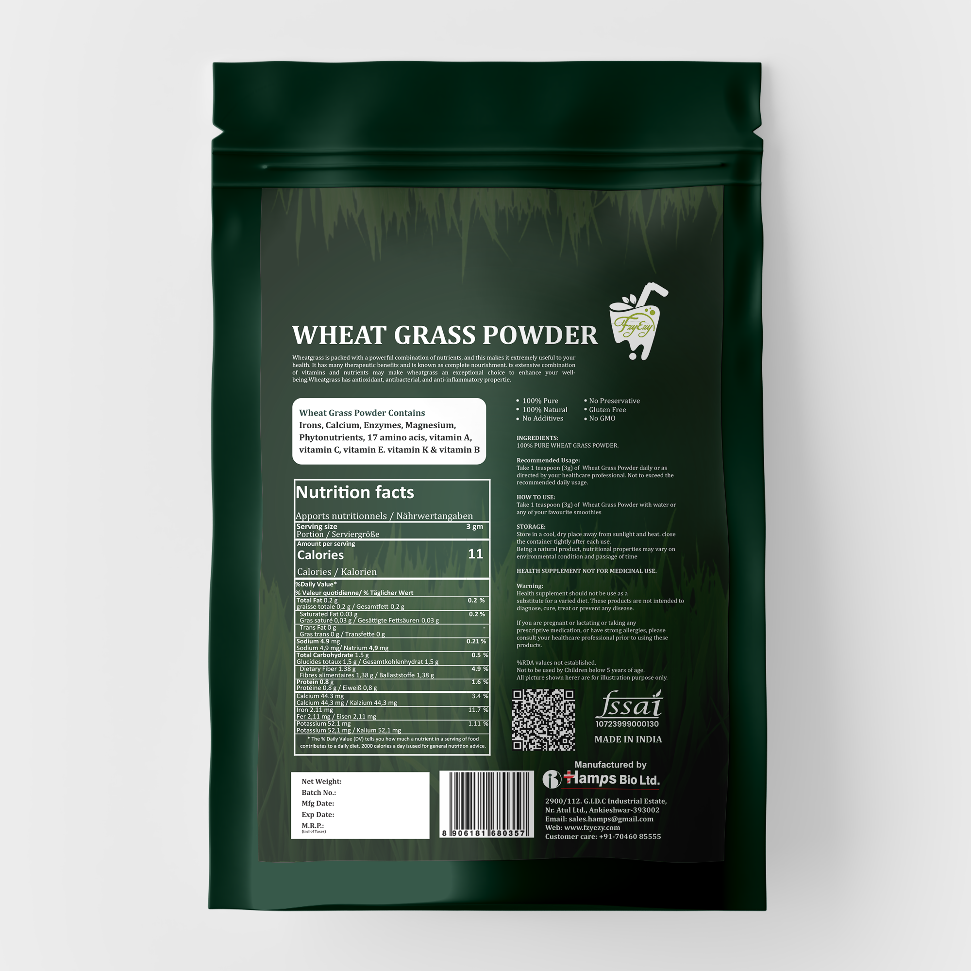 Wheatgrass Powder